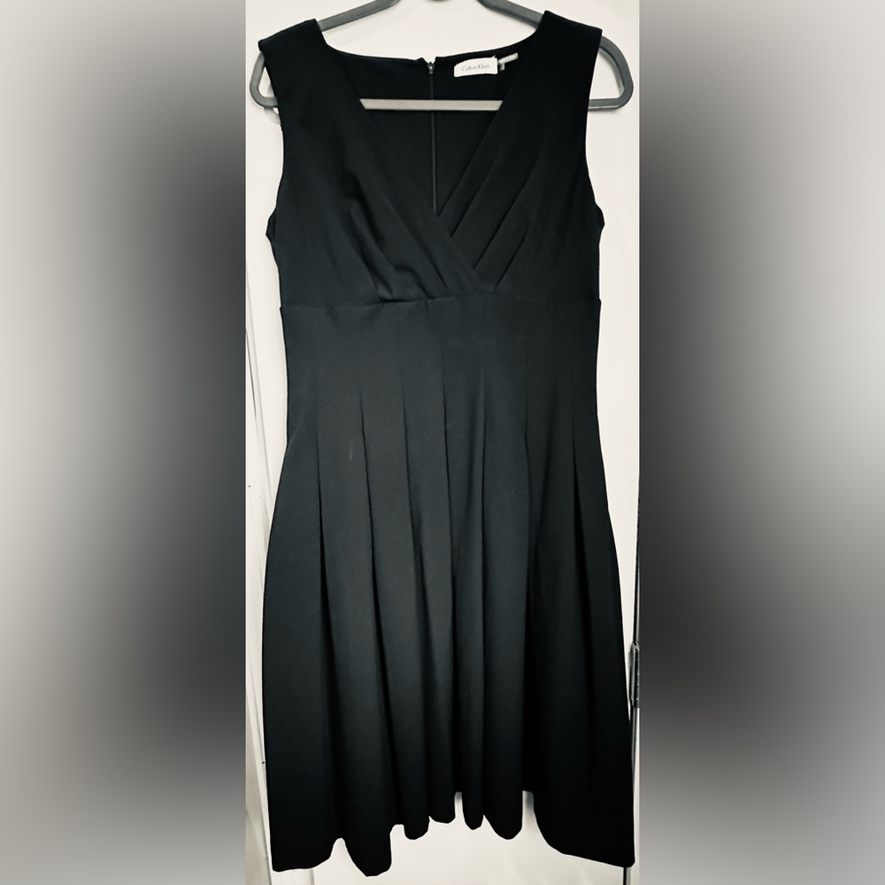 Calvin Klein Black Sleeveless Dress